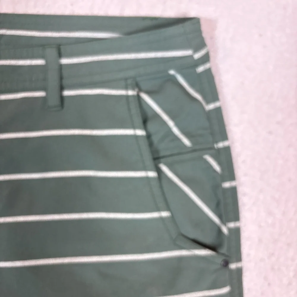 Lululemon Commission Shorts Mens M Striped 38